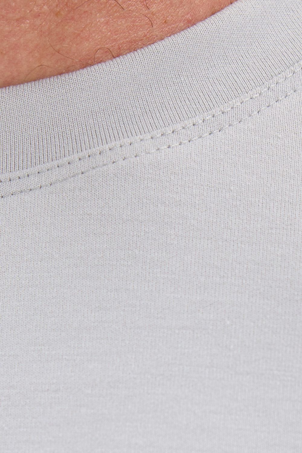 Erkek Standart Fit Normal Kesim Uzun Kollu Ekstra Soft Modal Kumaş Bisiklet Yaka Gri Sweatshirt
