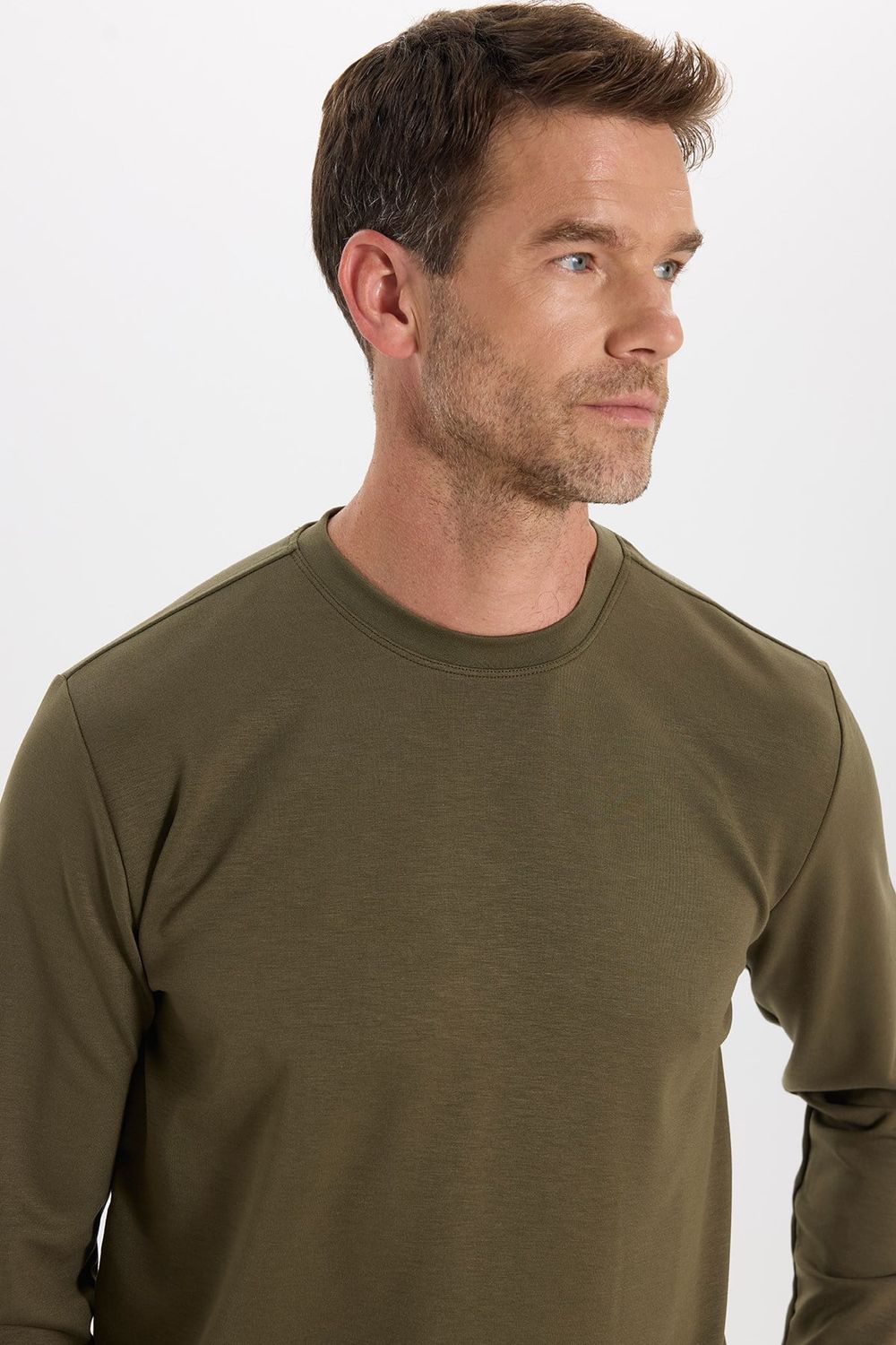 ERKEK BİSİKLET YAKA SZR SWEATSHIRT