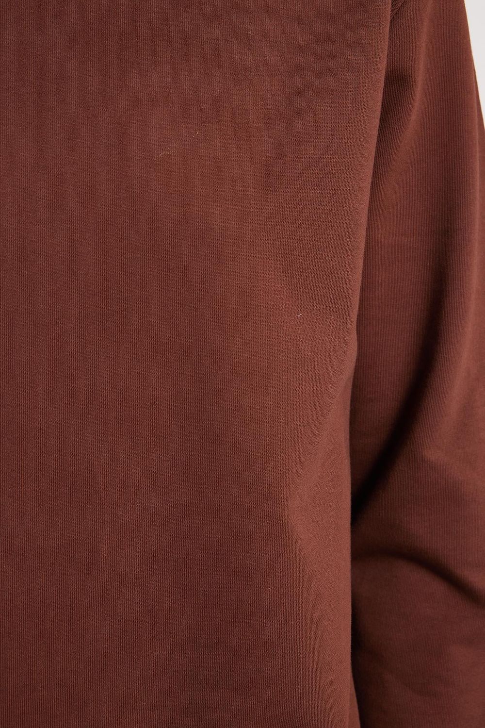 WOMAN RELAX FIT SWEATSHIRT CREW NECK TWO THREAD COMPACT ONL PLAIN
