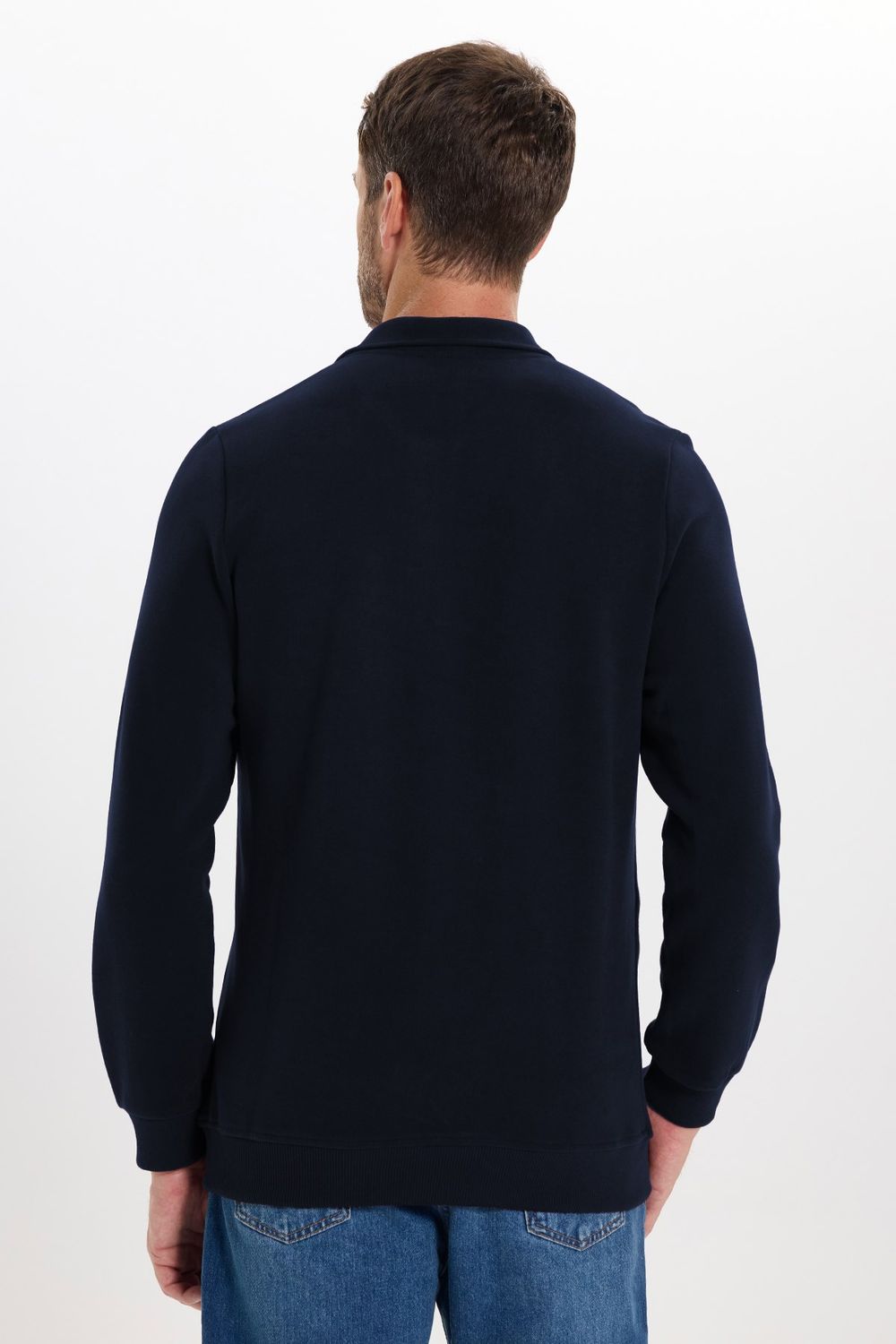 REGULAR FIT POLO NECK OTOMENDI  SWEATSHIRT