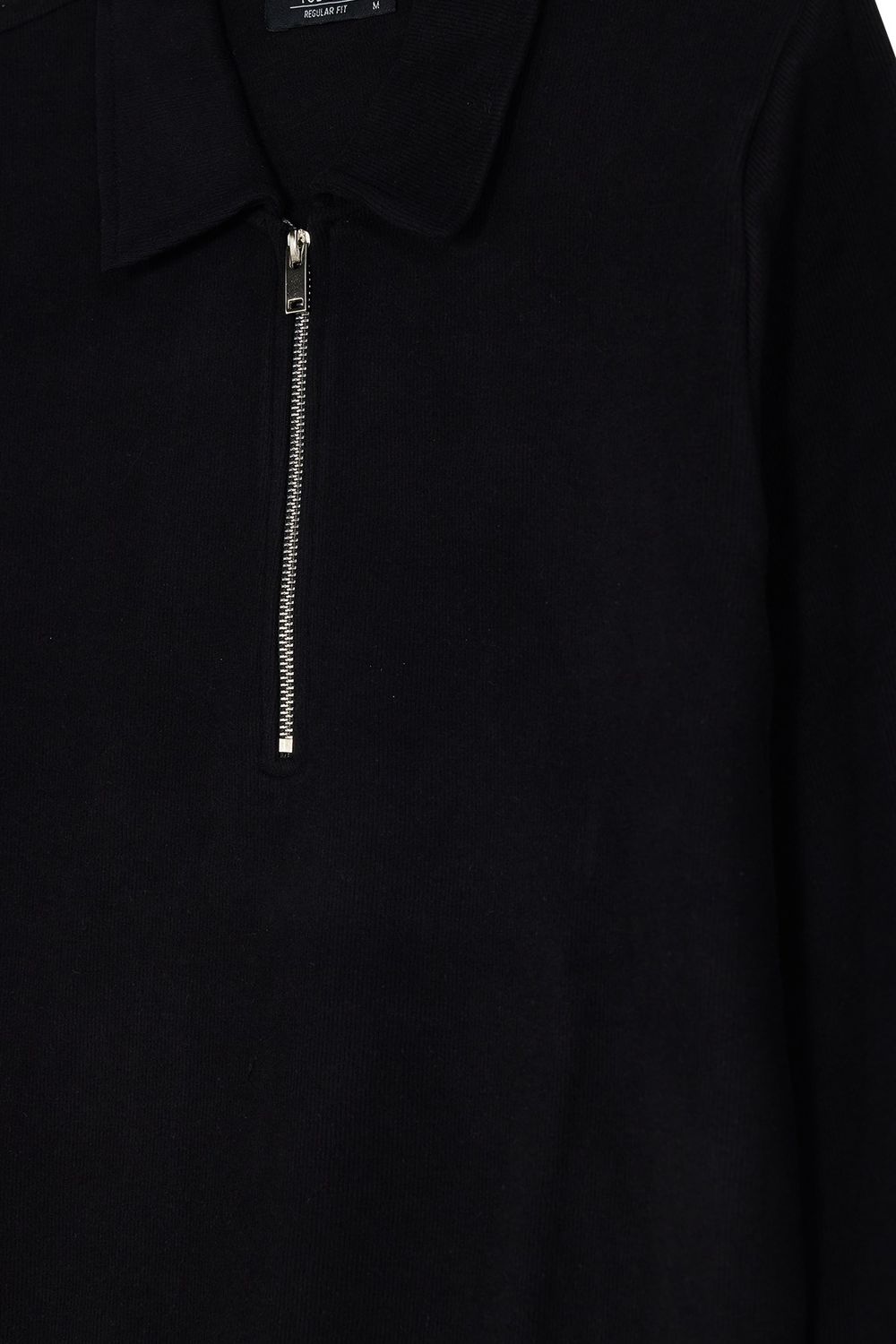 REGULAR FIT  POLO NECK HALF ZIPPER  MEDINA SWEATSHIRT