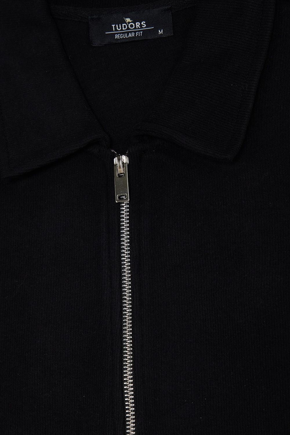 REGULAR FIT  POLO NECK HALF ZIPPER  MEDINA SWEATSHIRT