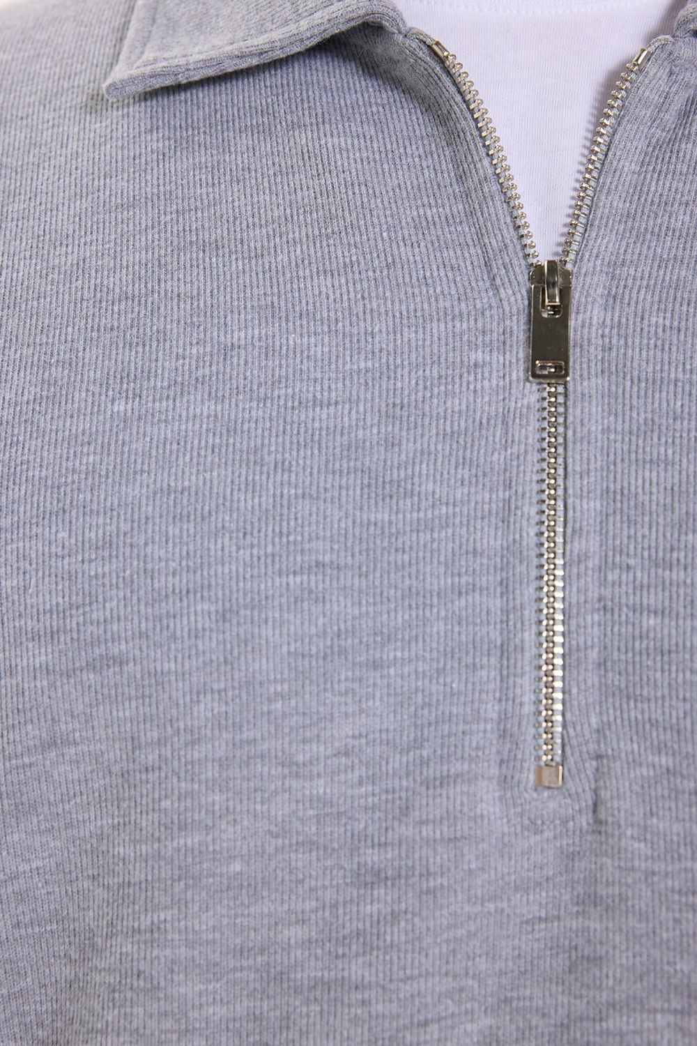 REGULAR FIT  POLO NECK HALF ZIPPER  MEDINA SWEATSHIRT