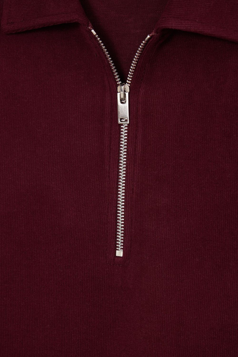 REGULAR FIT  POLO NECK HALF ZIPPER  MEDINA SWEATSHIRT