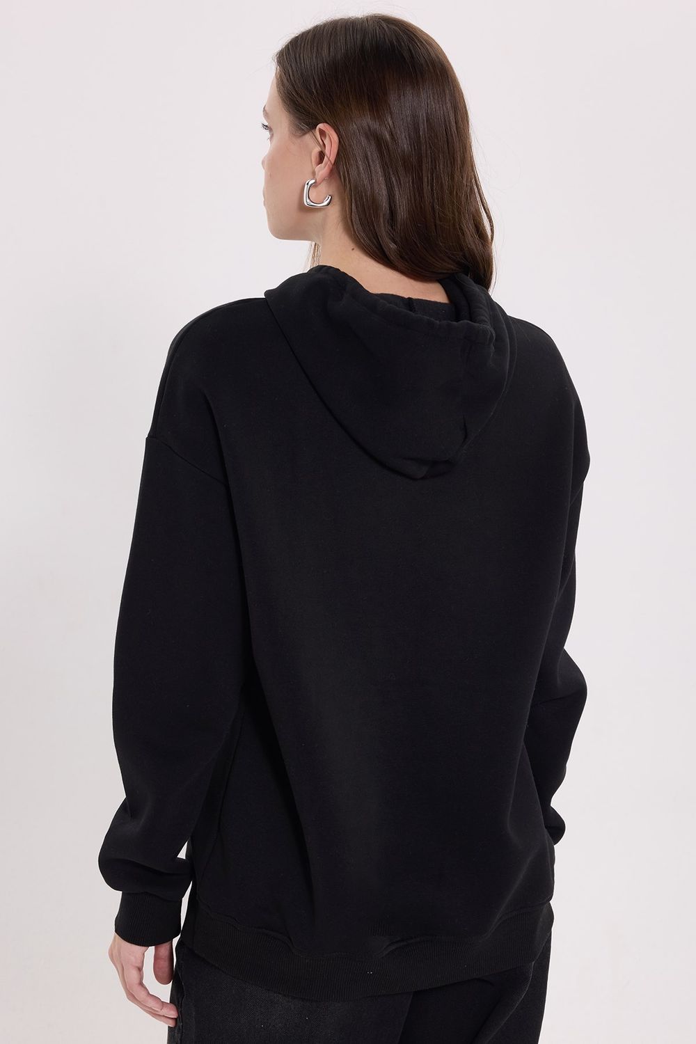 KADIN KAPÜŞONLU KANGURU CEPLİ ARM-2502 SWEATSHIRT