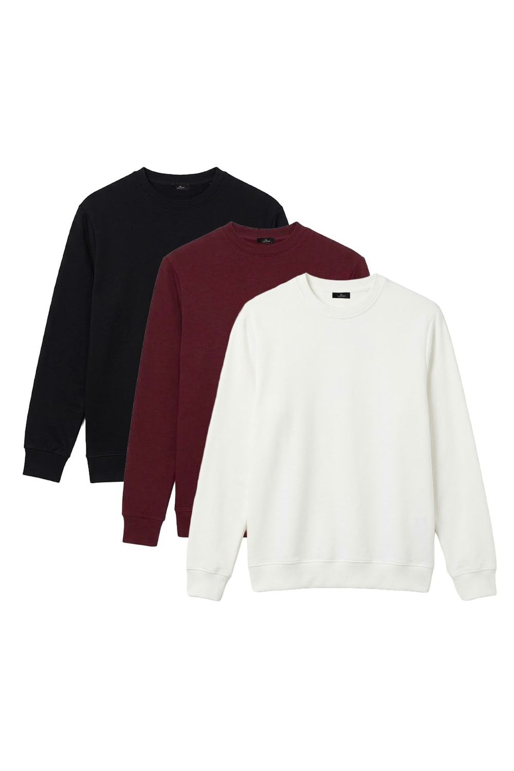 THREE PIECES ERKEK BİSİKLET YAKA SZR SWEATSHIRT