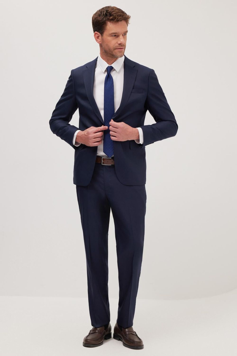 SLIM FIT SUIT SABAN TAKIM ELBİSE