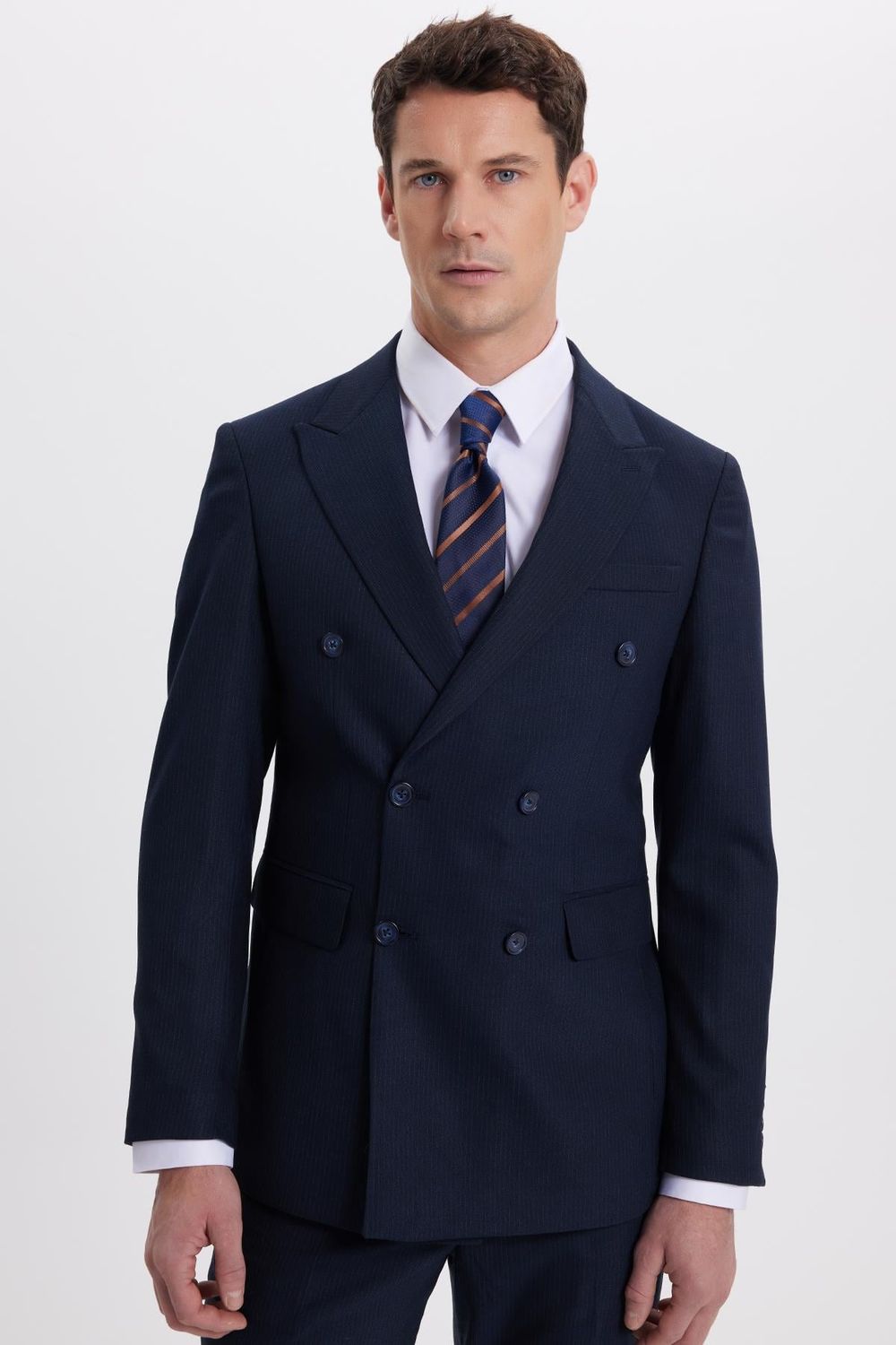 SLIM FIT SUIT KRUVAZE SUHO TAKIM ELBİSE