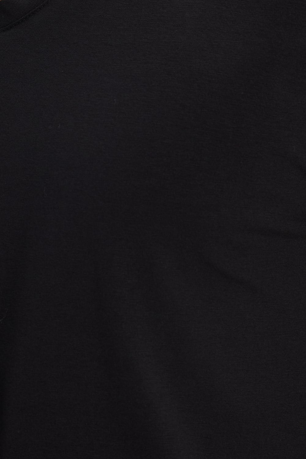 Erkek Slim Fit Dar Kesim Pamuklu Yumuşak Dokulu Likralı Esnek Kumaş Düz Basic Siyah V Yaka Tişört