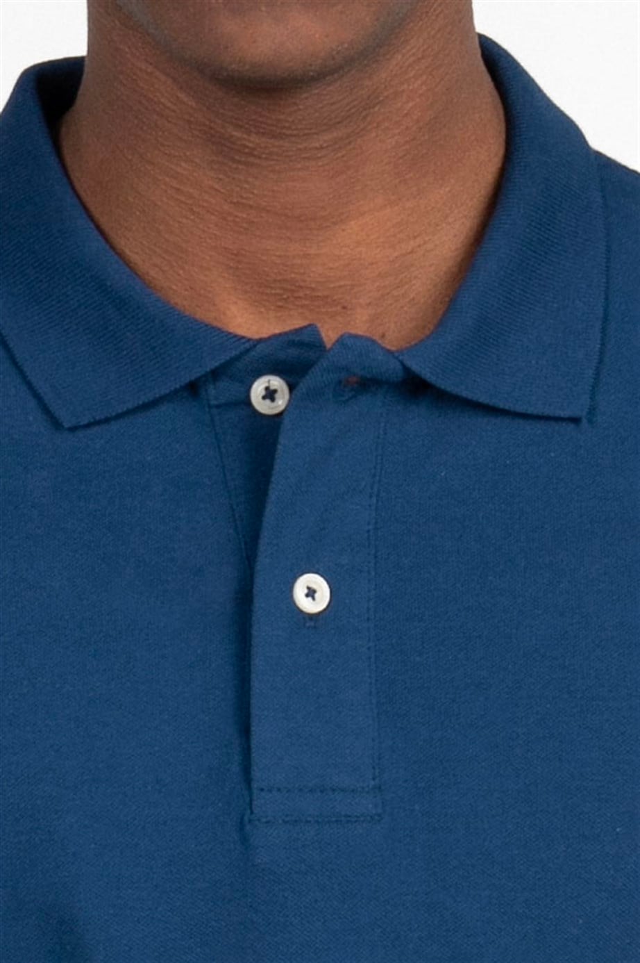 Slim Fit Düz Polo Yaka Erkek T-Shirt