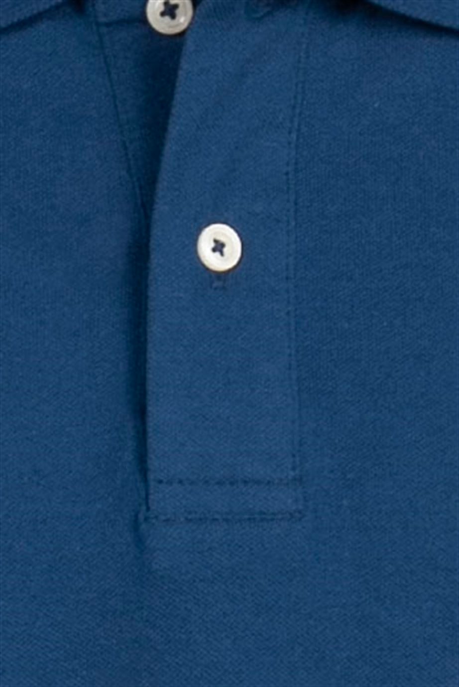 Slim Fit Düz Polo Yaka Erkek T-Shirt