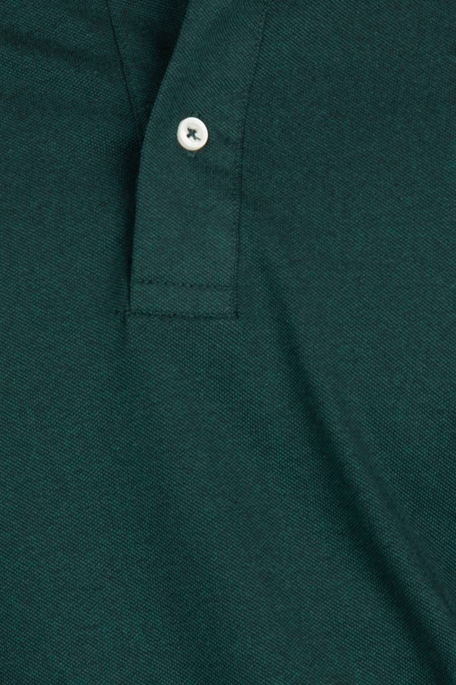 Slim Fit Düz Polo Yaka Erkek T-Shirt