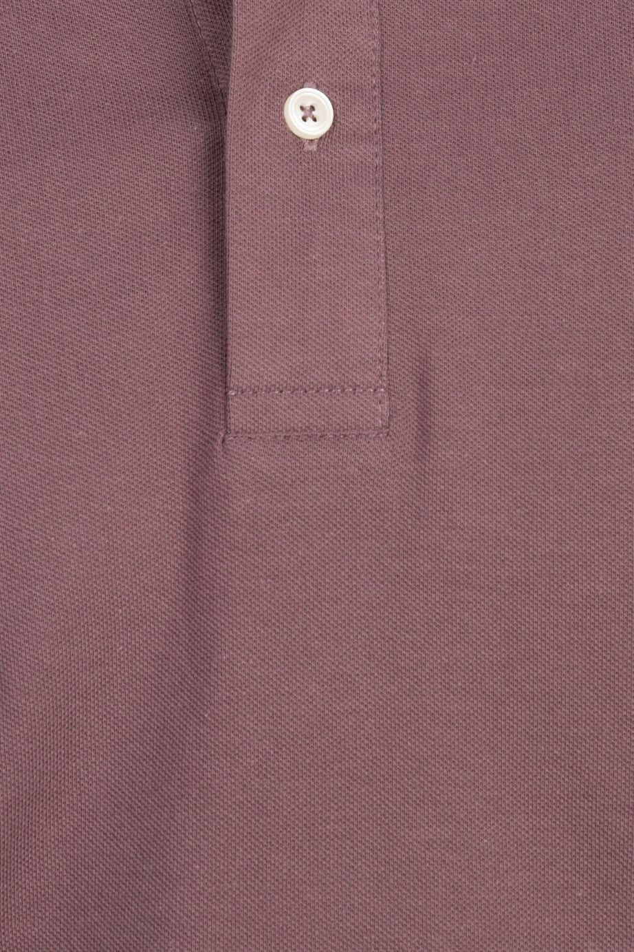 Slim Fit Düz Polo Yaka Erkek T-Shirt