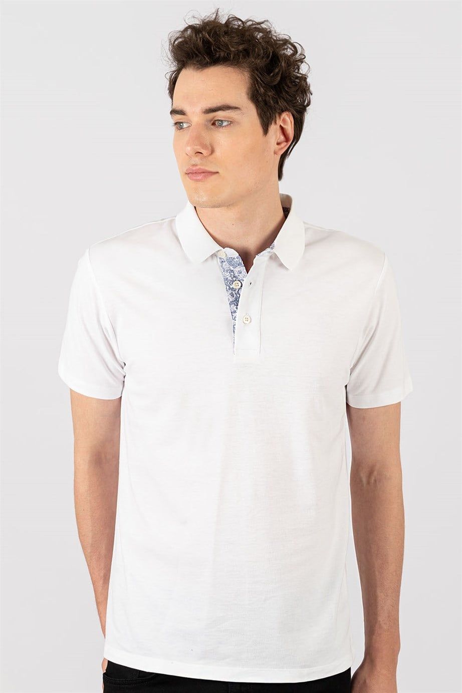 SLIM FIT T-SHIRT PIQUE NARVA TİŞÖRT
