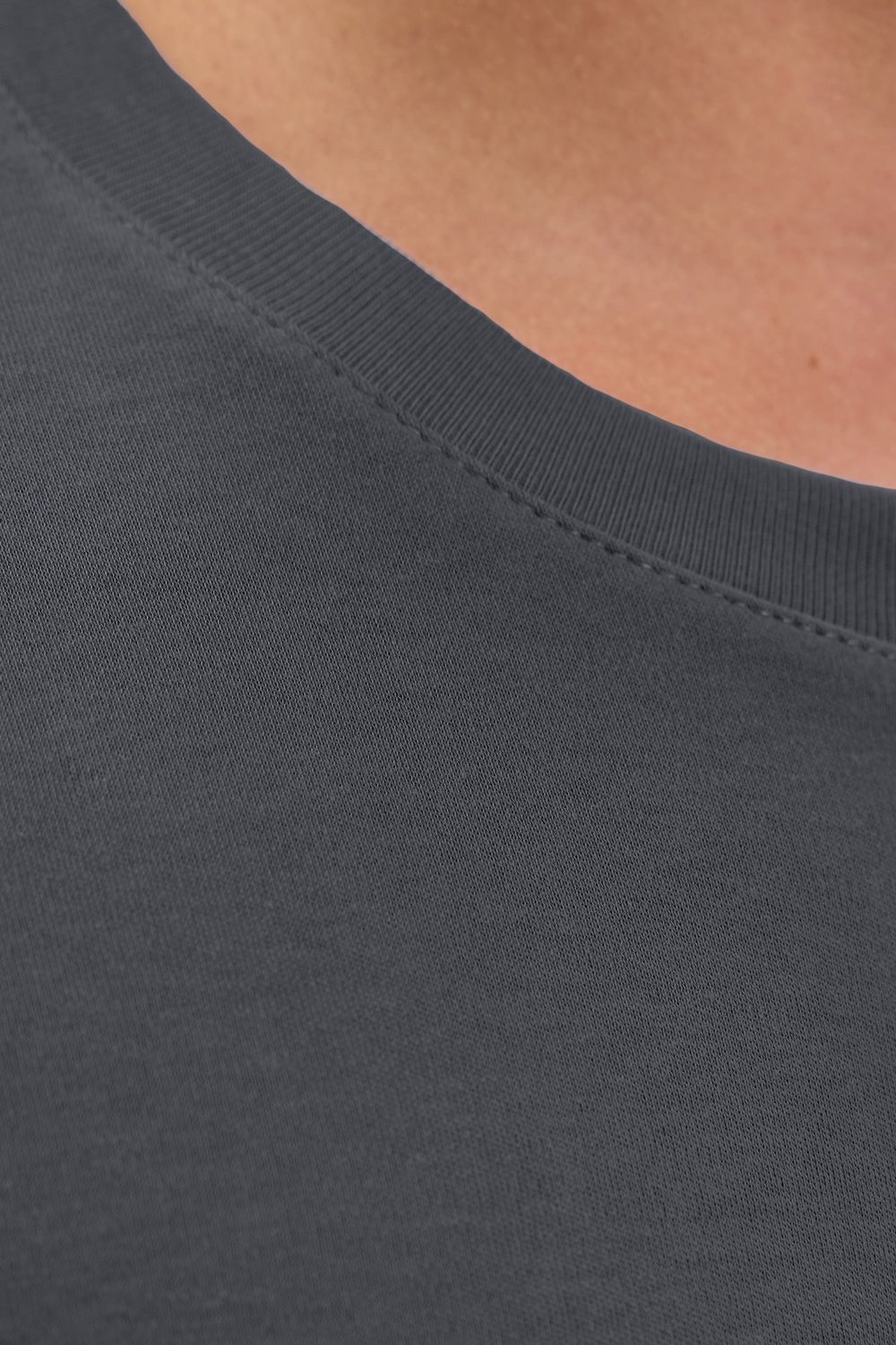 Relax Fit Rahat Kesim Yumuşak Dokulu Pamuklu Bisiklet Yaka Kısa Kol Unisex Tişört