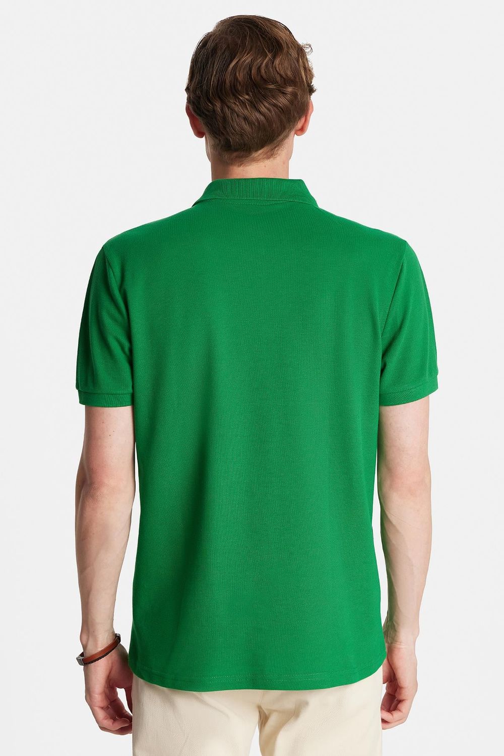 SLIM FIT PLAIN PIQUE T-SHIRT 24/25  TİŞÖRT