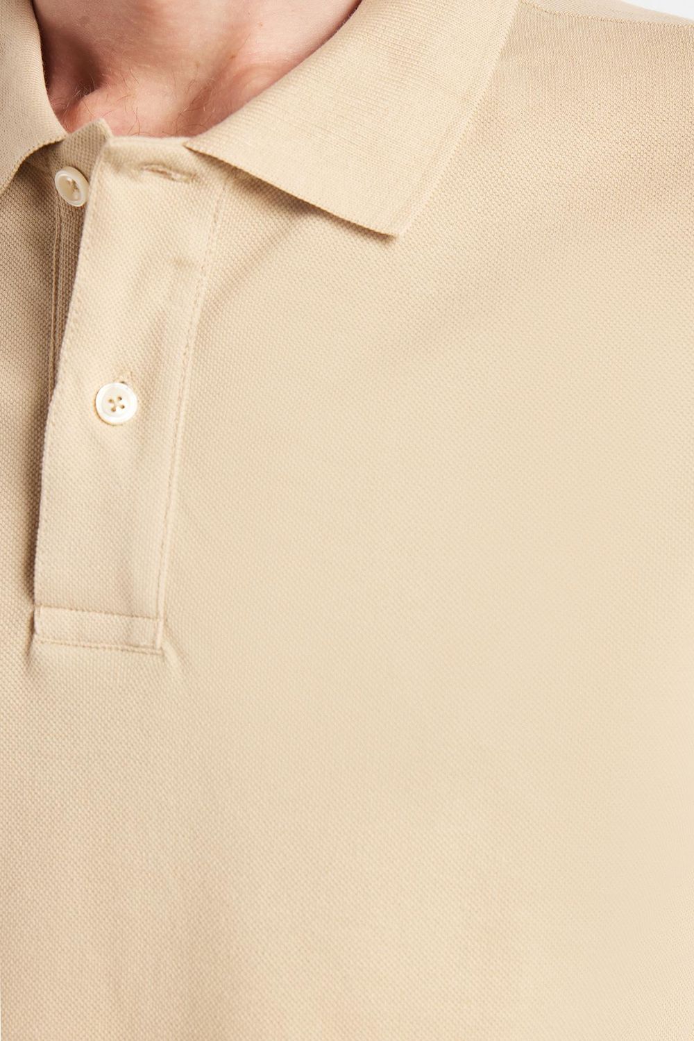 SLIM FIT PLAIN PIQUE T-SHIRT 24/25  TİŞÖRT