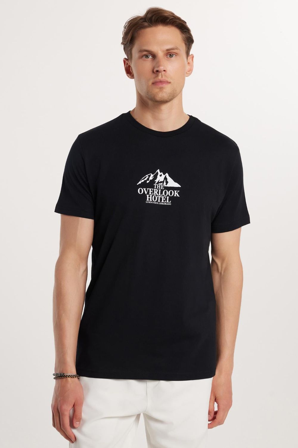 CREW NECK PRINT SHORT SLV T-SHIRT 24/25  TİŞÖRT