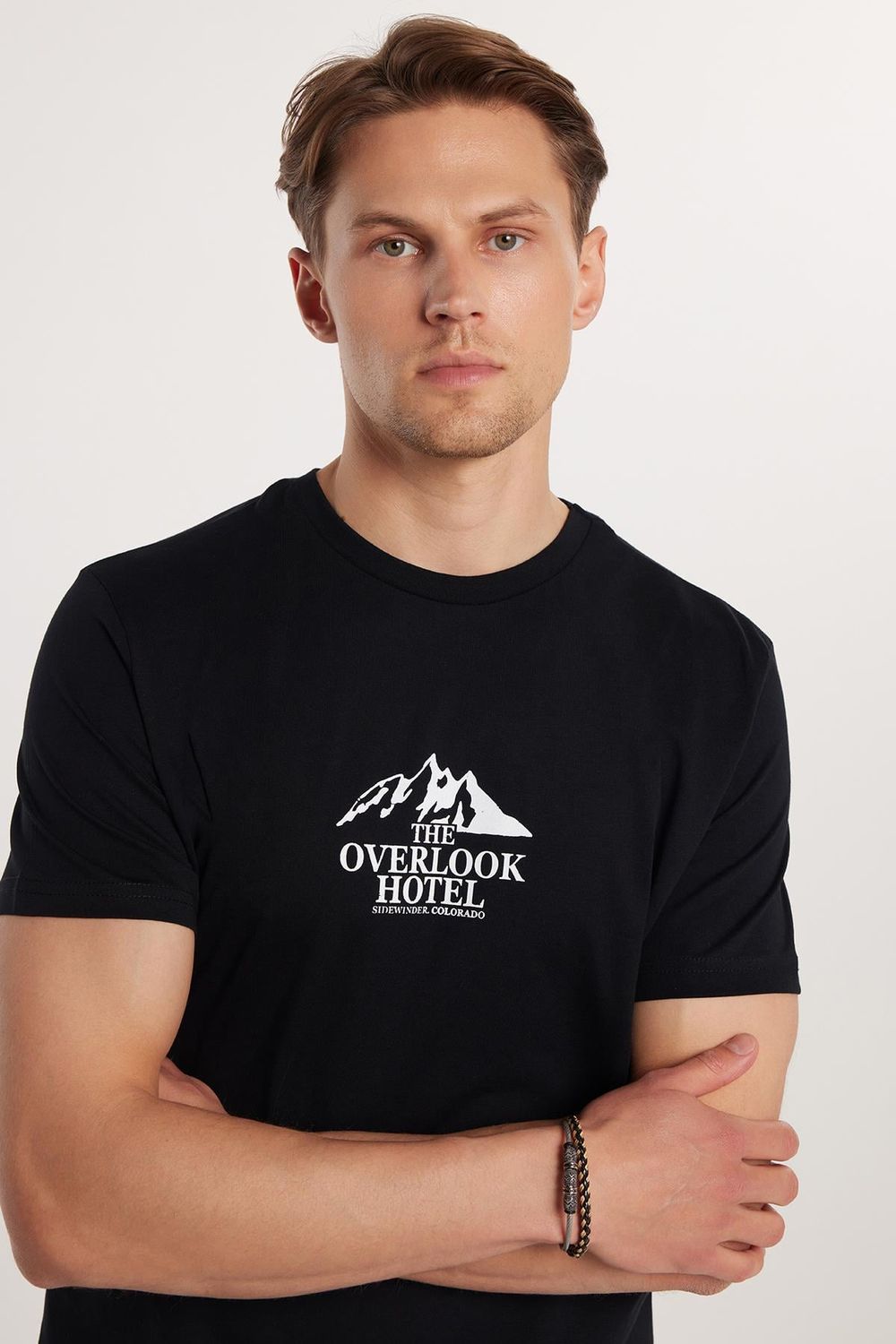 CREW NECK PRINT SHORT SLV T-SHIRT 24/25  TİŞÖRT