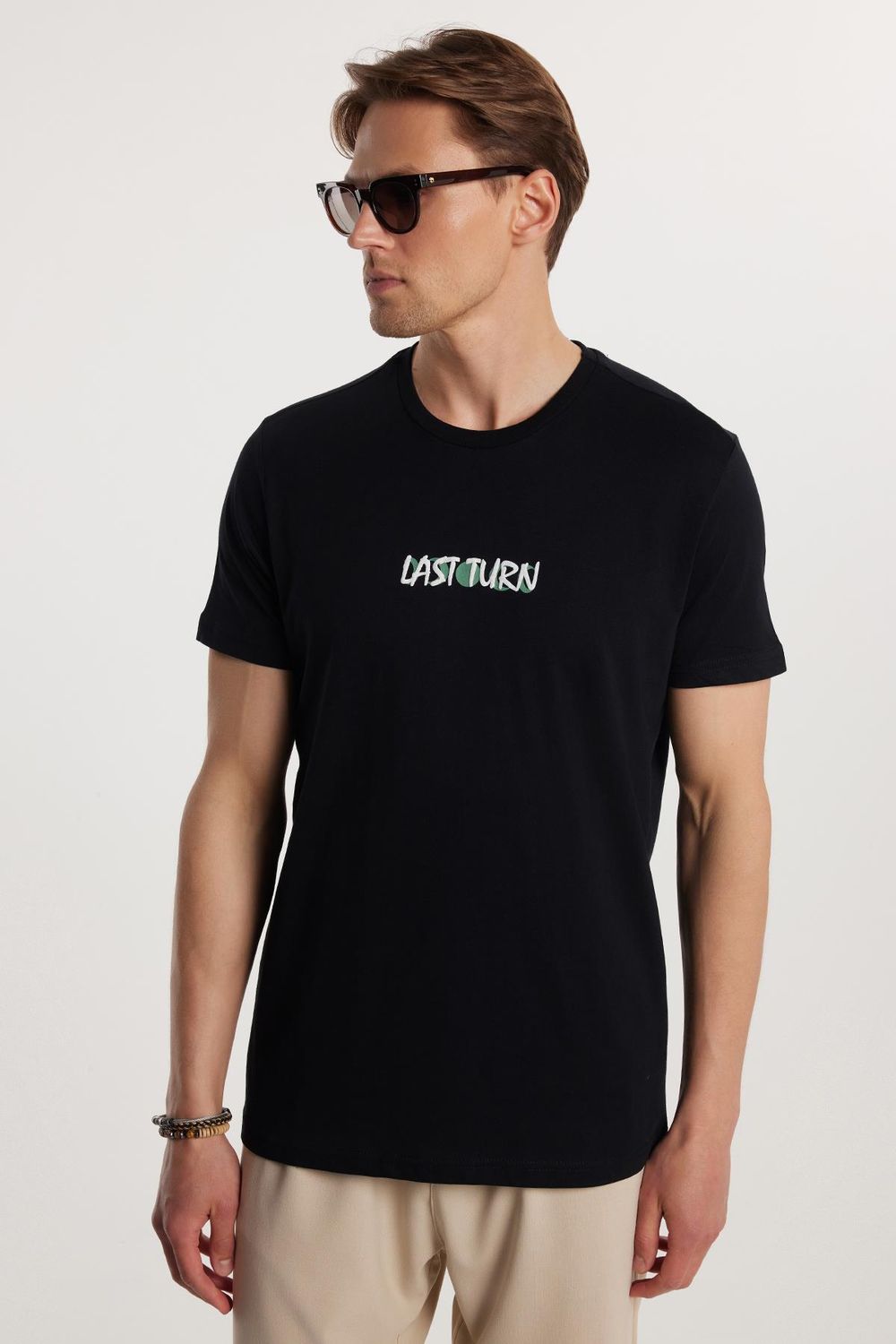 CREW NECK PRINT SHORT SLV T-SHIRT 24/25  TİŞÖRT