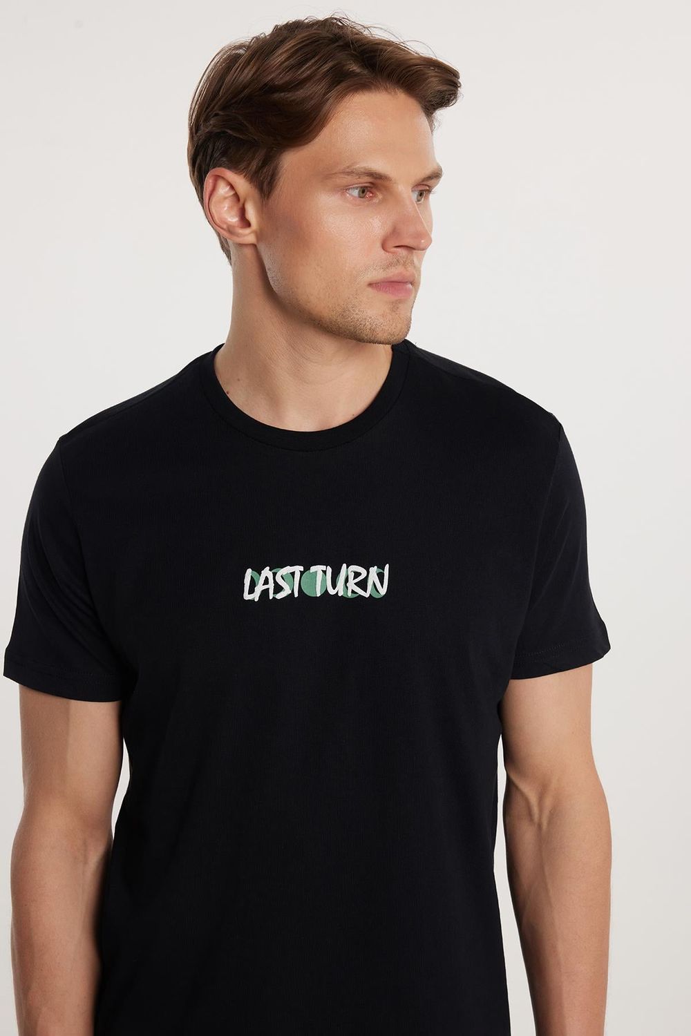 CREW NECK PRINT SHORT SLV T-SHIRT 24/25  TİŞÖRT