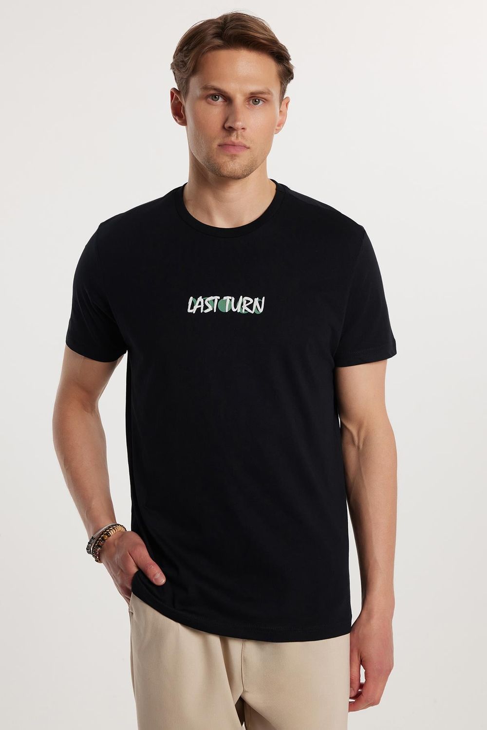 CREW NECK PRINT SHORT SLV T-SHIRT 24/25  TİŞÖRT