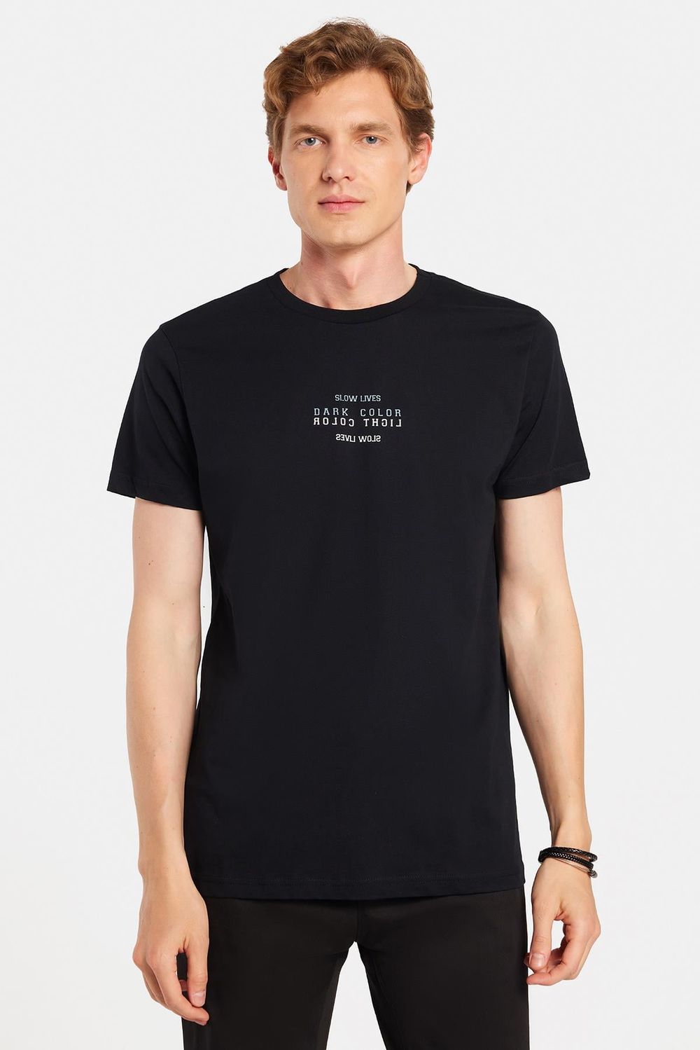 CREW NECK PRINT SHORT SLV T-SHIRT 24/25  TİŞÖRT