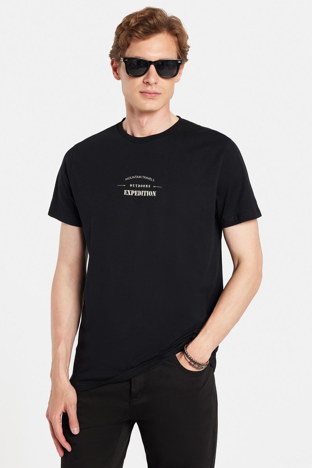 CREW NECK PRINT SHORT SLV T-SHIRT 24/25  TİŞÖRT