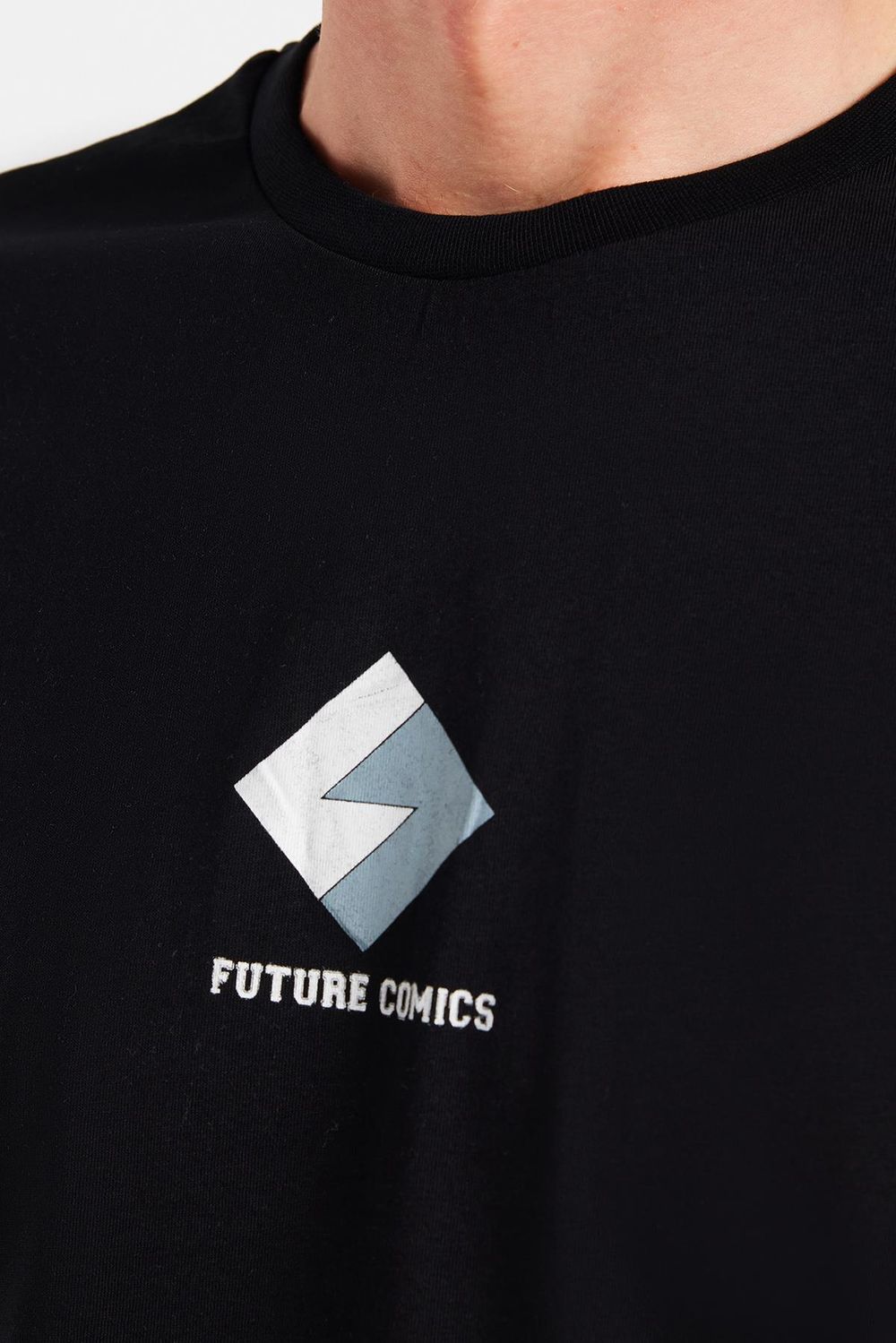 CREW NECK PRINT SHORT SLV T-SHIRT 24/25  TİŞÖRT