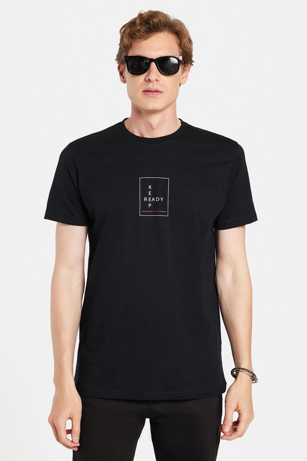 CREW NECK PRINT SHORT SLV T-SHIRT 24/25  TİŞÖRT