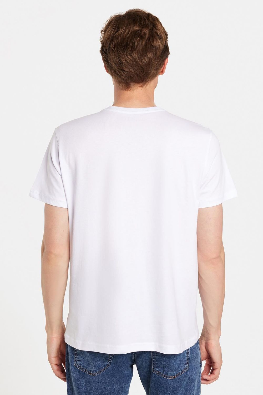 CREW NECK PRINT SHORT SLV T-SHIRT 24/25  TİŞÖRT