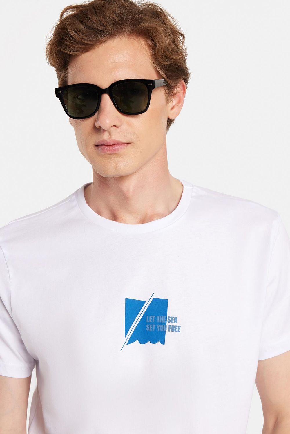 CREW NECK PRINT SHORT SLV T-SHIRT 24/25  TİŞÖRT