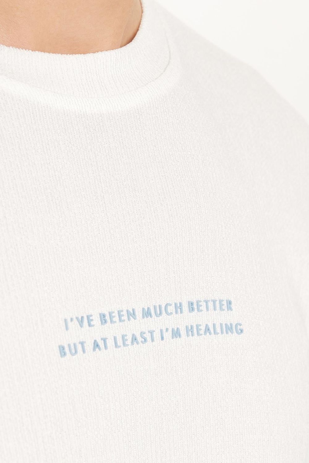 ERKEK BASKILI  I'VE BEEN MUCH BETTER TİŞÖRT
