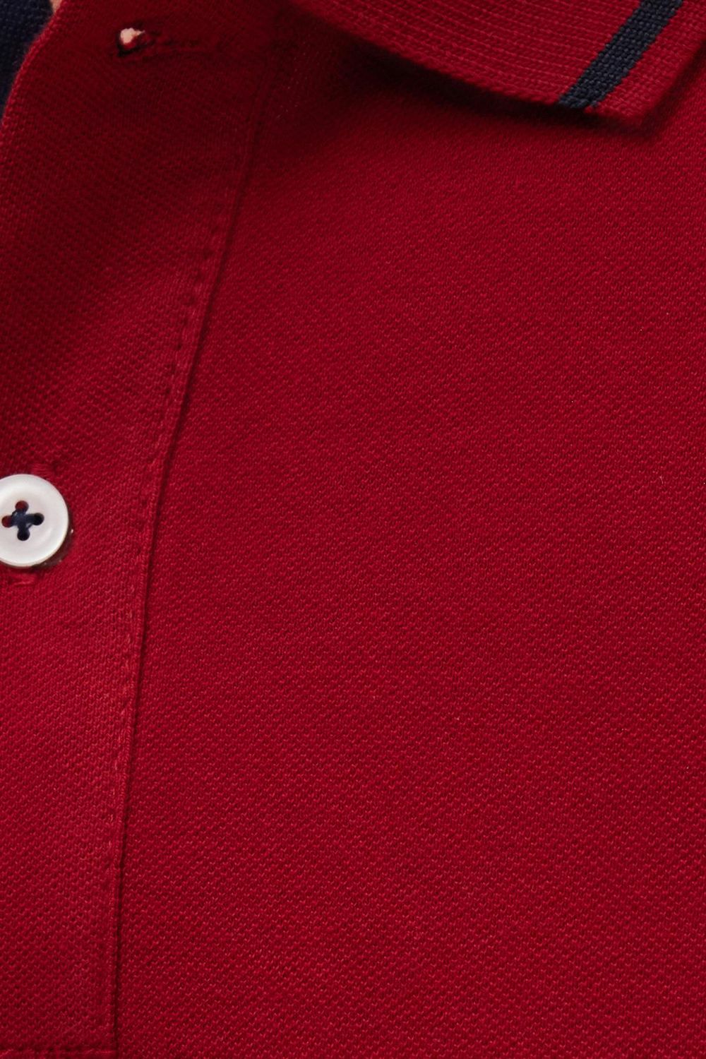 Erkek Slim Fit Dar Kesim Pamuklu Yumuşak Dokulu Serin Tutan Kumaş Düz Pike Polo Yaka Tişört