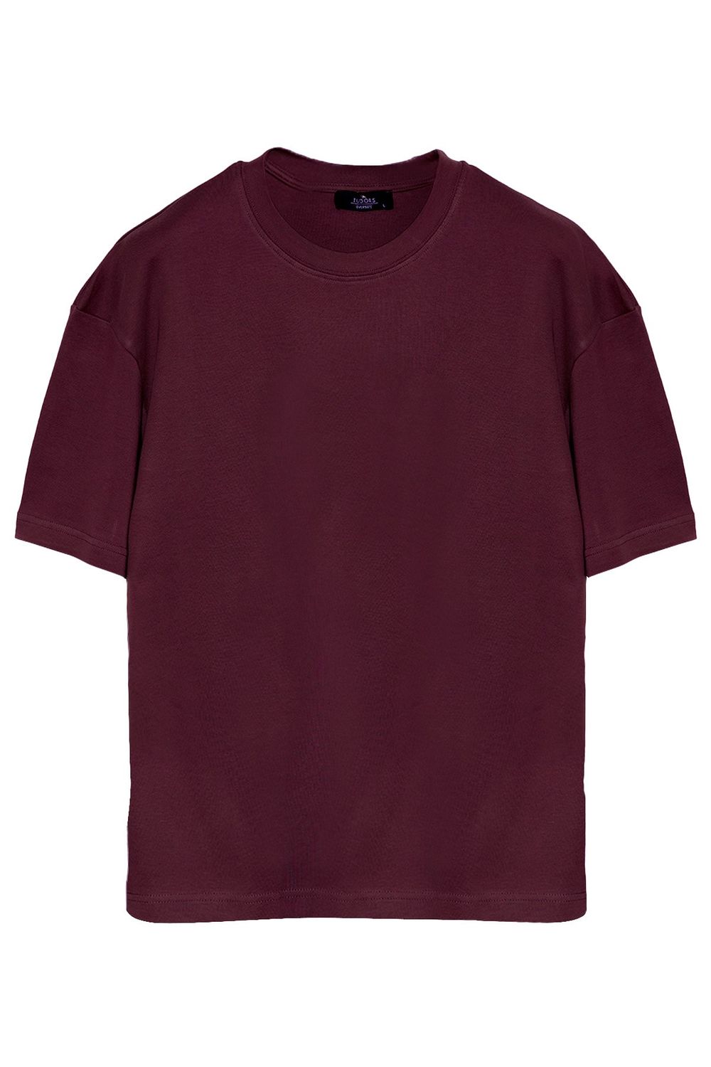 THREE PIECES OVERSIZE SHORT SLV PLAIN CREW NECK T-SHIRT