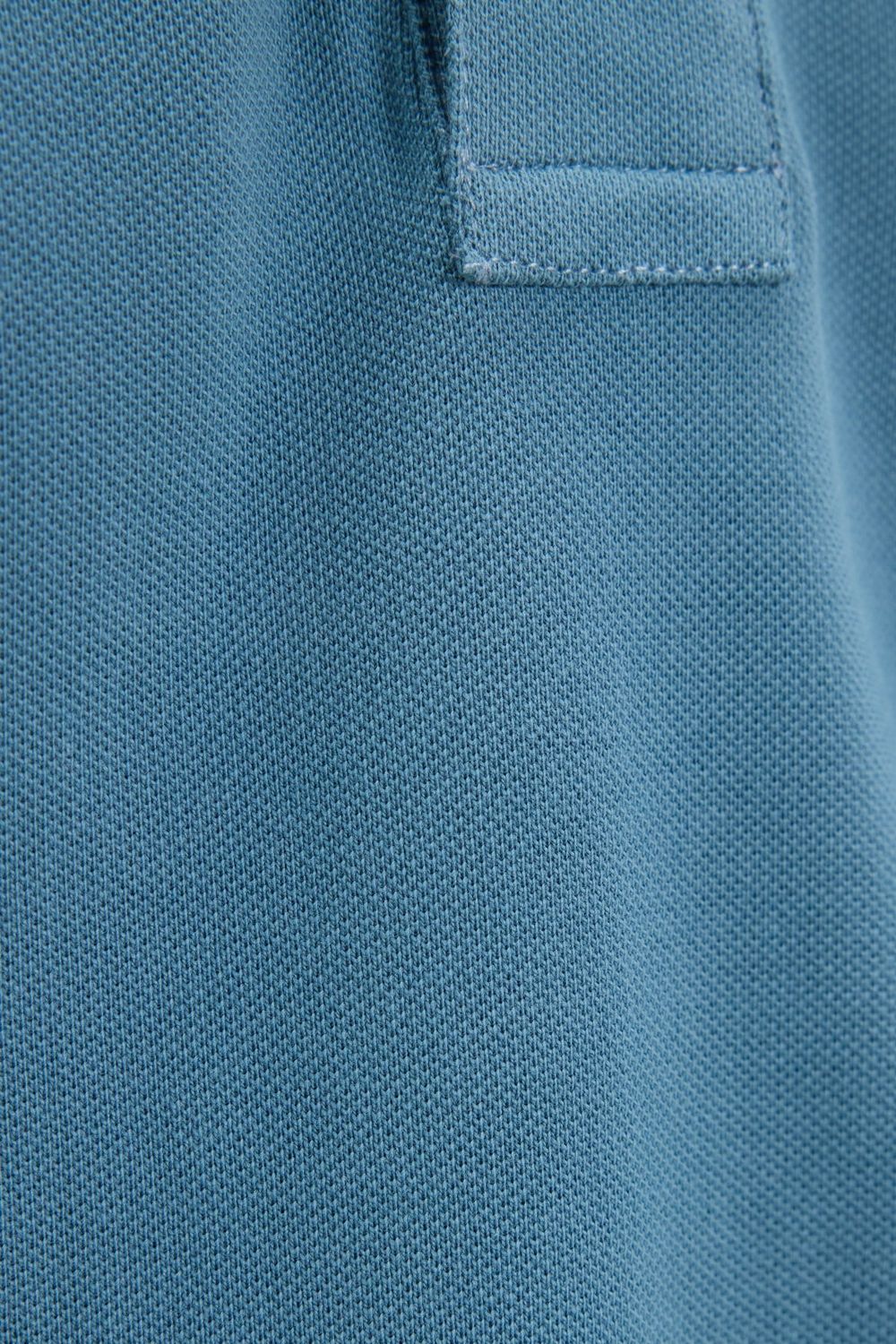 Erkek Slim Fit Dar Kesim Premium Seri %100 Pamuk Yumuşak Dokulu Merserize İndigo Polo Yaka Tişört 