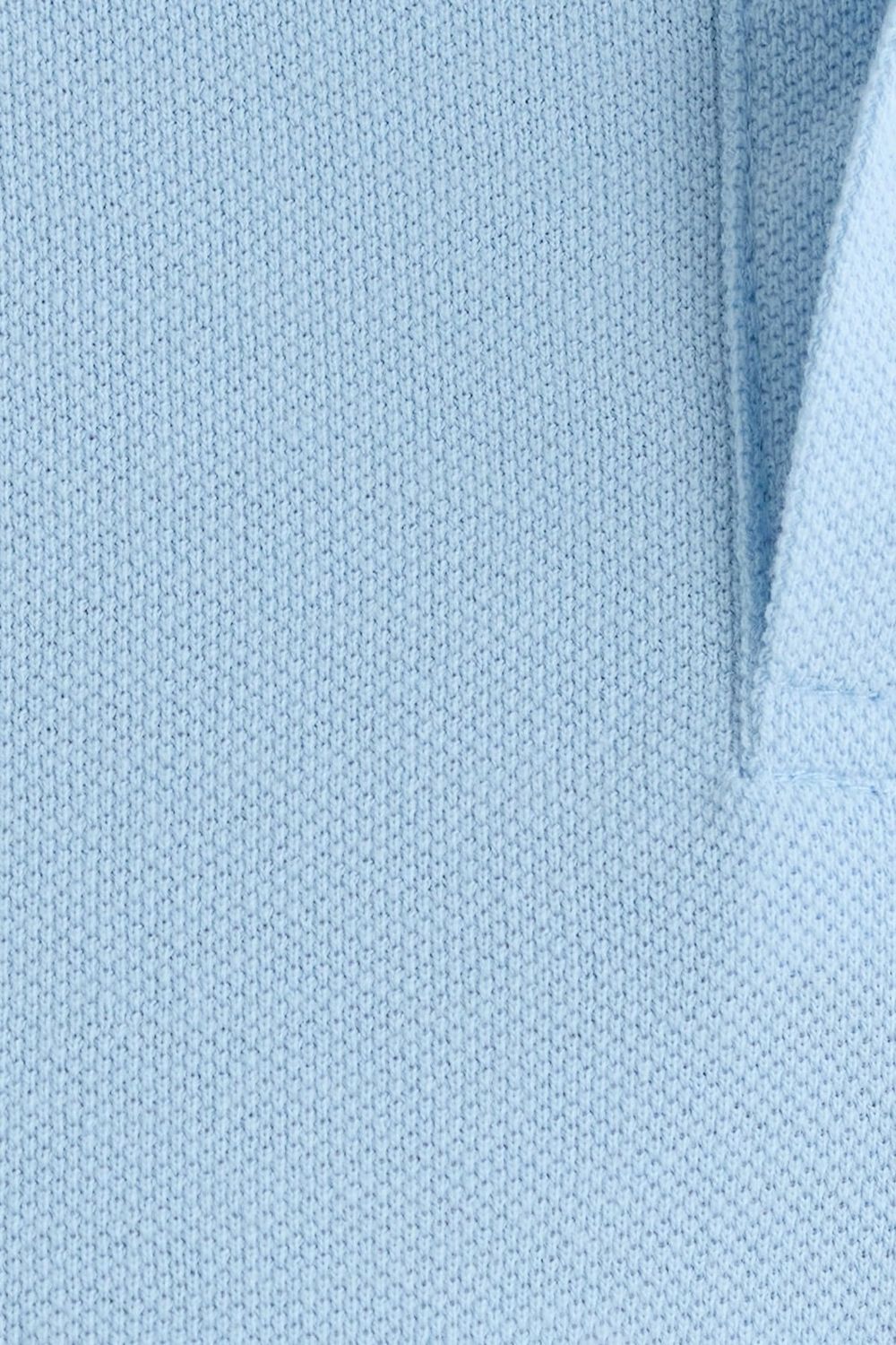 Erkek Slim Fit Dar Kesim Premium Seri %100 Pamuk Yumuşak Dokulu Merserize Mavi Polo Yaka Tişört 
