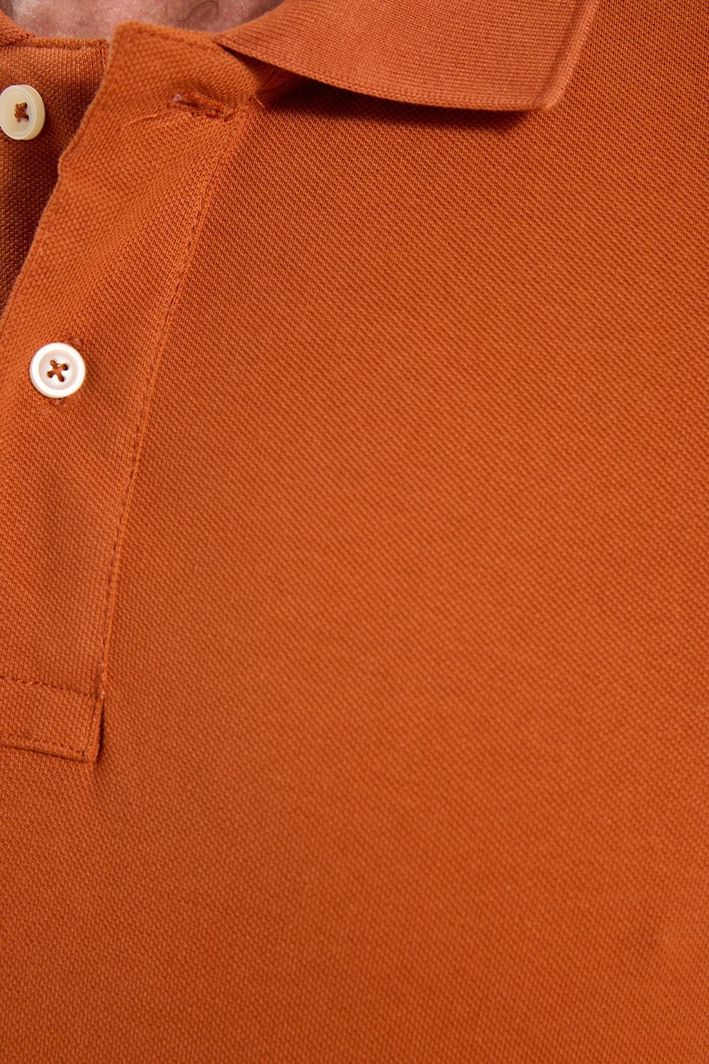 Erkek Slim Fit Dar Kesim Premium Seri %100 Pamuk Yumuşak Dokulu Merserize Kahverengi Polo Yaka Tişört 