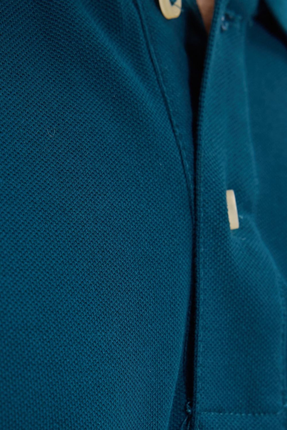 Erkek Slim Fit Dar Kesim Premium Seri %100 Pamuk Yumuşak Dokulu Merserize Petrol Polo Yaka Tişört 