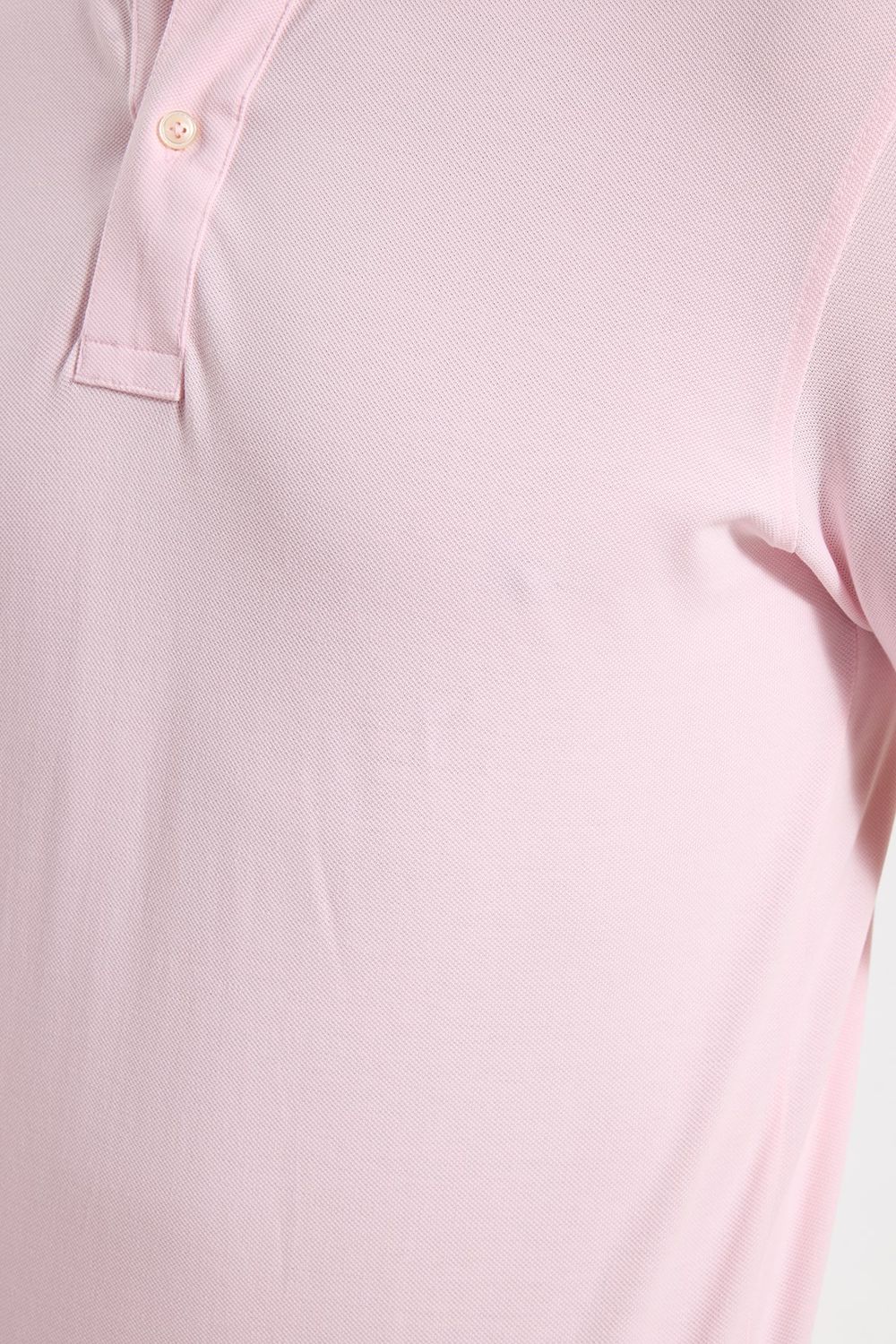 Erkek Slim Fit Dar Kesim Premium Seri %100 Pamuk Yumuşak Dokulu Merserize Pembe Polo Yaka Tişört 