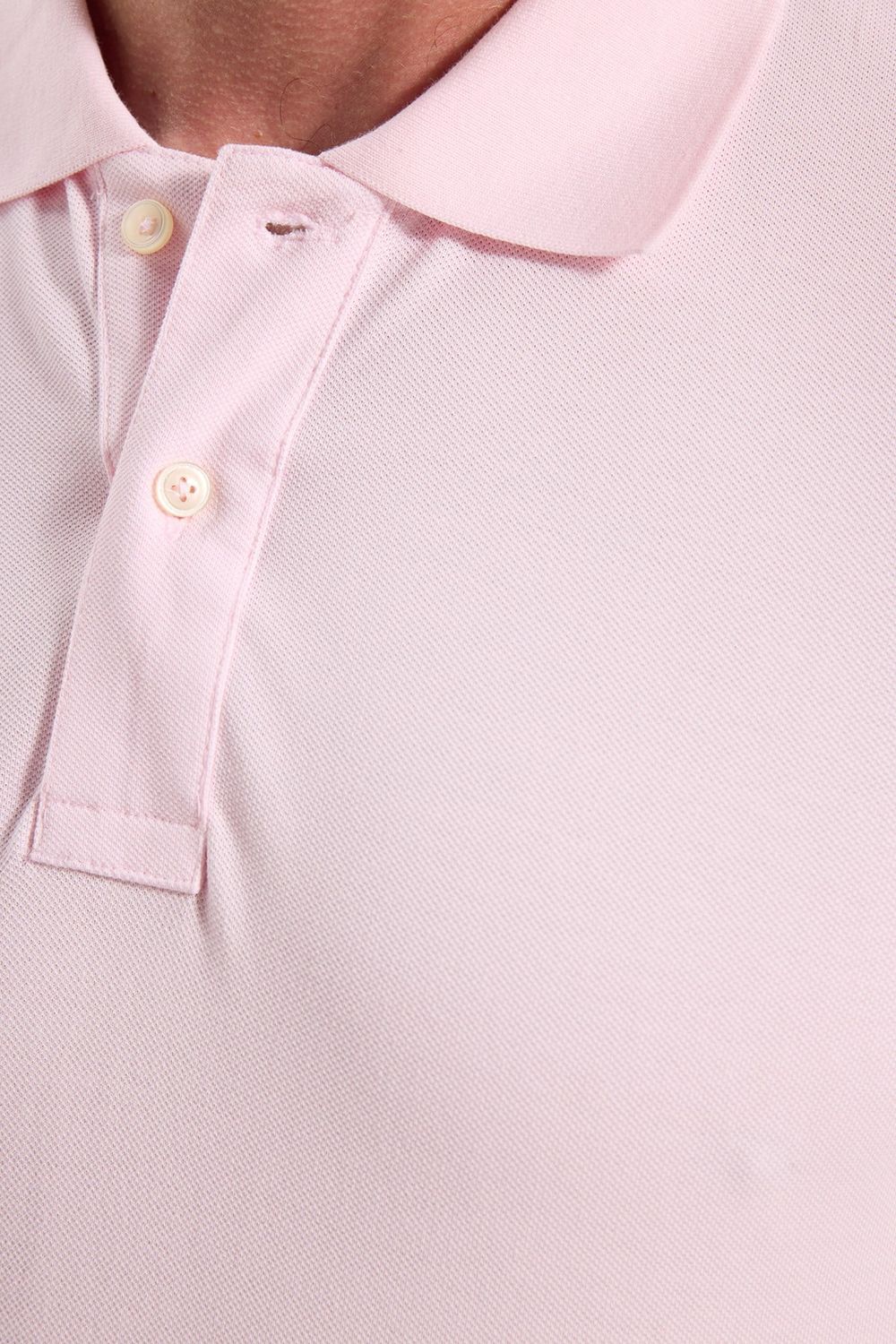 Erkek Slim Fit Dar Kesim Premium Seri %100 Pamuk Yumuşak Dokulu Merserize Pembe Polo Yaka Tişört 