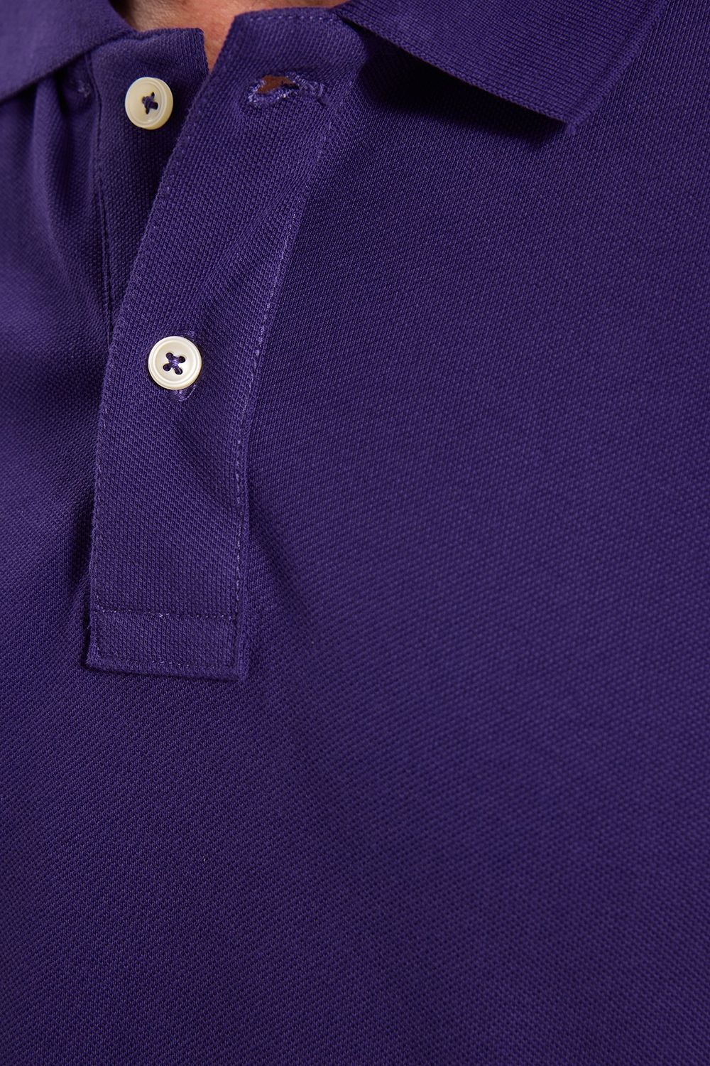 Erkek Slim Fit Dar Kesim Premium Seri %100 Pamuk Yumuşak Dokulu Merserize Mor Polo Yaka Tişört 