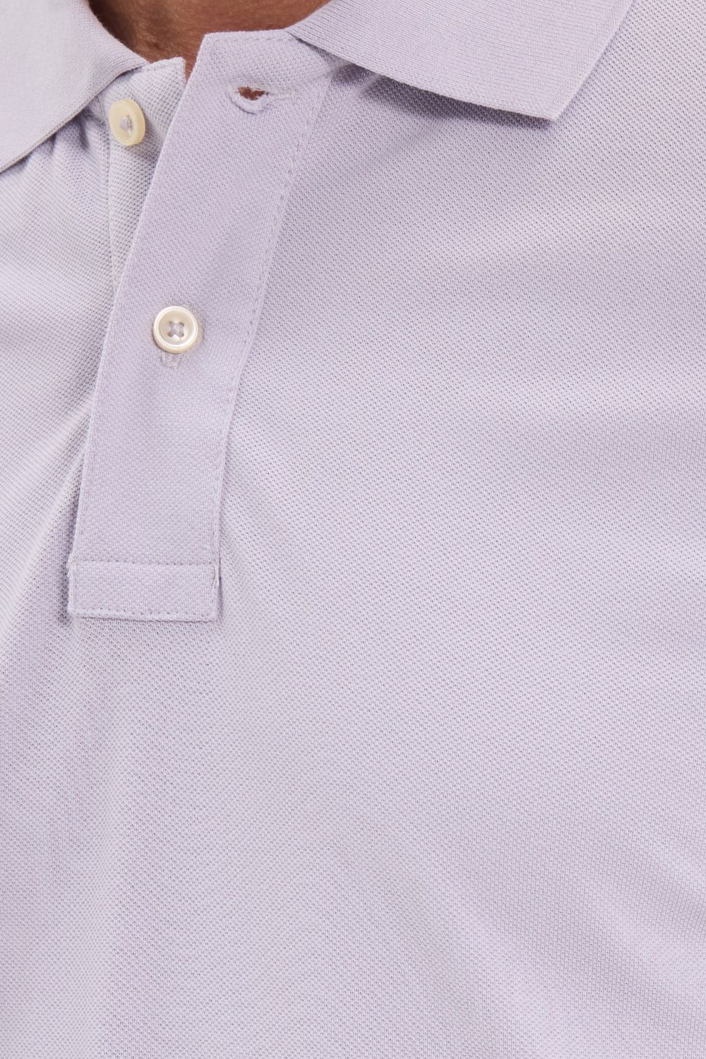 Erkek Slim Fit Dar Kesim Premium Seri %100 Pamuk Yumuşak Dokulu Merserize Lila Polo Yaka Tişört 
