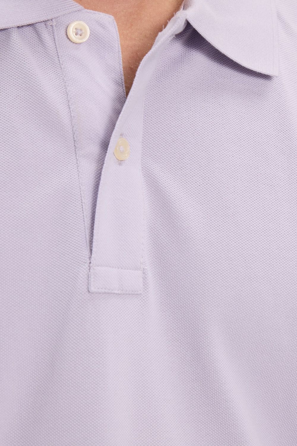Erkek Slim Fit Dar Kesim Premium Seri %100 Pamuk Yumuşak Dokulu Merserize Lila Polo Yaka Tişört 
