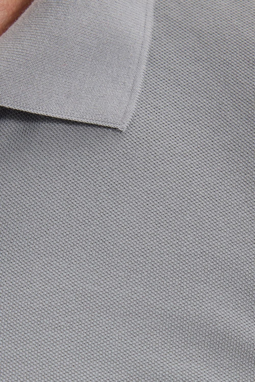 Erkek Slim Fit Dar Kesim Premium Seri %100 Pamuk Yumuşak Dokulu Merserize Gri Polo Yaka Tişört 