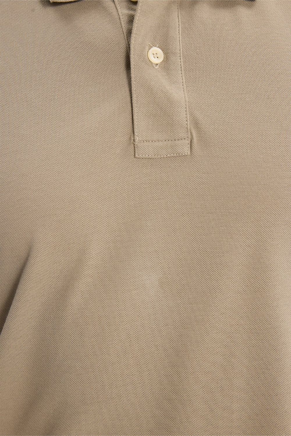 Erkek Slim Fit Dar Kesim Premium Seri %100 Pamuk Yumuşak Dokulu Merserize Kahve Polo Yaka Tişört 