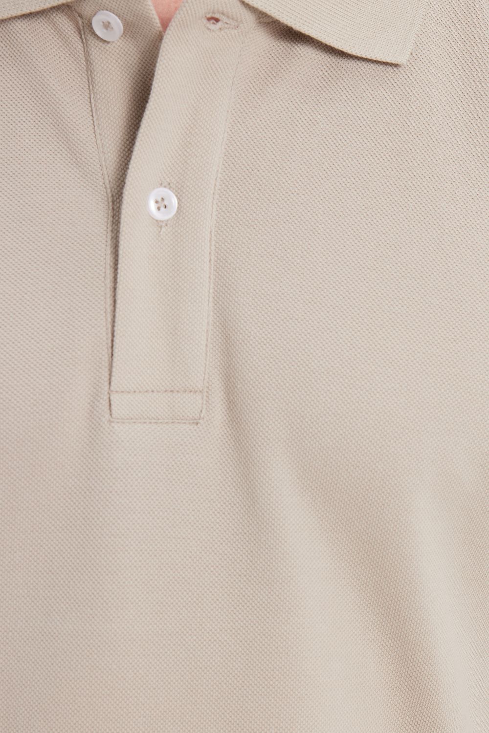 SLIM FIT PLAIN PIQUE T-SHIRT 25/26  TİŞÖRT