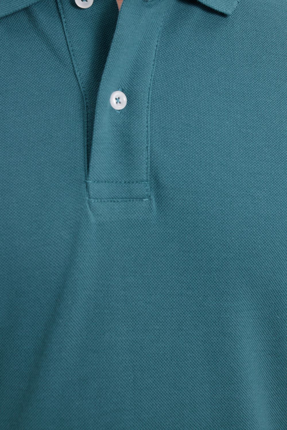 SLIM FIT PLAIN PIQUE T-SHIRT 25/26  TİŞÖRT