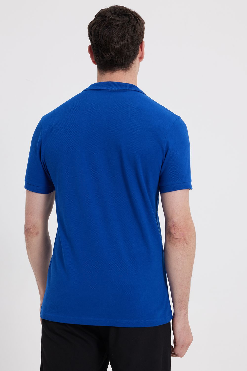 SLIM FIT PLAIN PIQUE T-SHIRT 25/26  TİŞÖRT