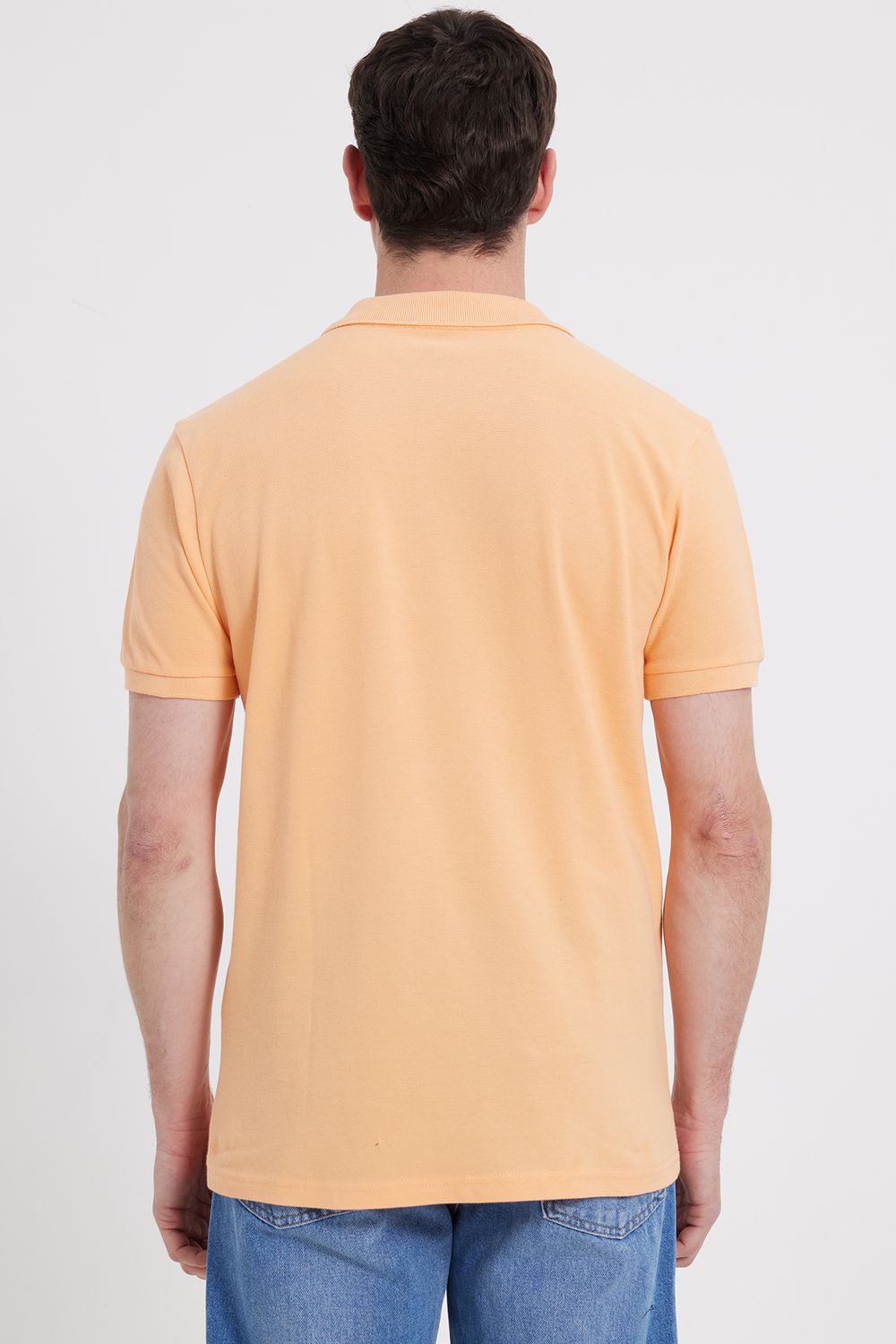 SLIM FIT PLAIN PIQUE T-SHIRT 25/26  TİŞÖRT
